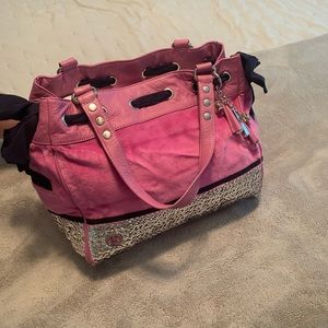 Authentic Juicy Couture Velour Tote!